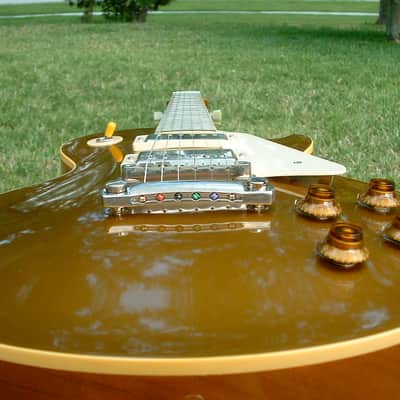 Gibson Historic Shop "R7" 1957 Reissue Goldtop 2002 - Gold and Mahogany image 2