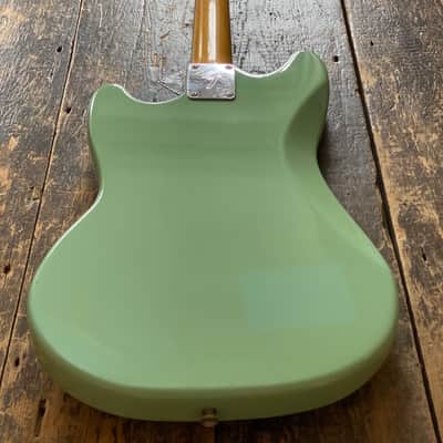 Fender Japan 1969 Reissue Mustang CIJ Sonic Blue Original Late 1990's w/ Period Correct Softcase image 3