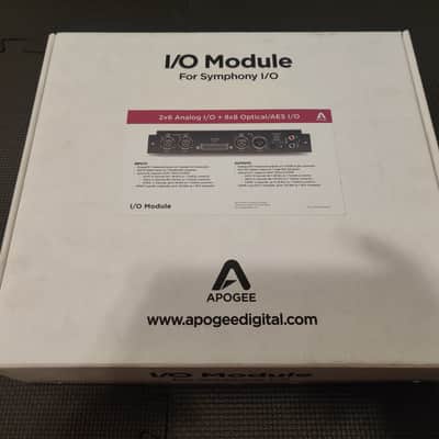 Apogee 2x6 Analog I/O + 8x8 Optical + AES I/O Module for Symphony I/O image 1