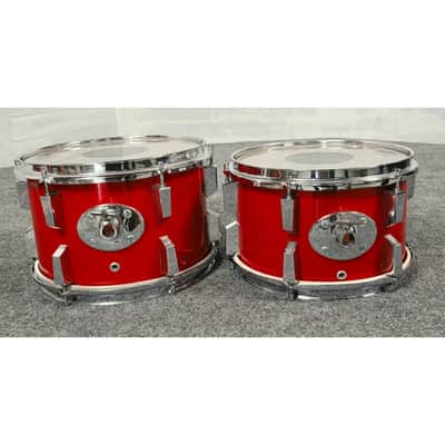 Used Vintage Sonor 4pc Champion Drum Set Red - Fair image 11