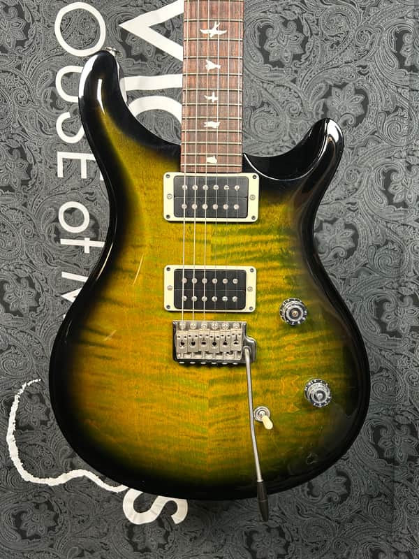 Paul Reed Smith PRS CE24 Electric Guitar- Green Burst w/Black Wrap (**Scratch and Dent**) image 1