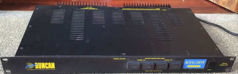 Seymour Duncan KTG 2075-100x2 watts-19” rack -Excellent image 1