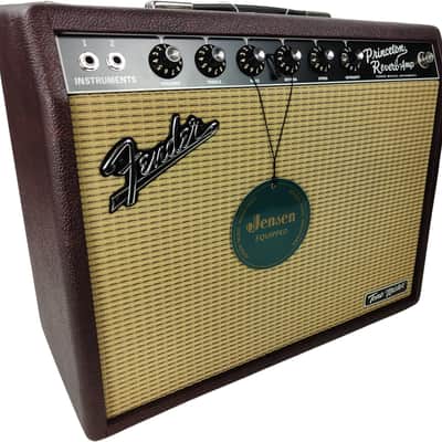 Fender Tone Master Princeton Reverb FSR Limited Edition "Wine Red" 12-Watt 1x10" Guitar Combo 2025 - Wine Red image 5