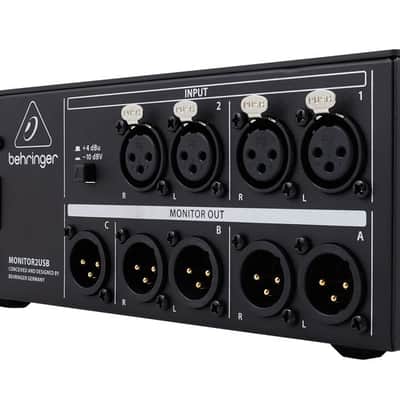 Behringer Xenyx Monitor2USB Studio Monitor Controller image 8