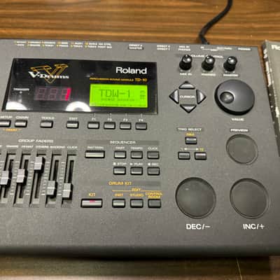 Roland TD-10 V-Drum Module w/TDW-1 Upgrade & V-Cymbal Control & More - A081200 image 6