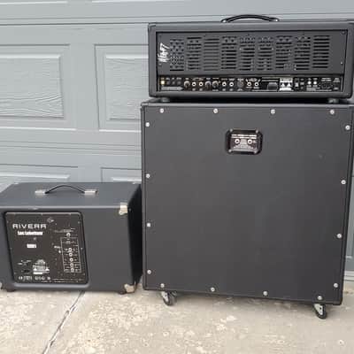 2008 Rivera KR7 120-watt 3-channel Mick Thomson Signature Tube Head and Cab with Sub 1 Los Lobottom image 14