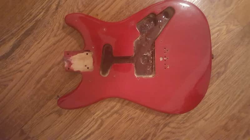 Fender Lead Body 1980 Cherry Red image 1