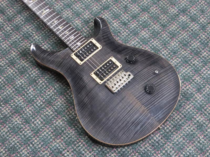 1989 PRS Custom 24 Gray Black 10 Top! Paul Reed Smith! w/OHSC image 1