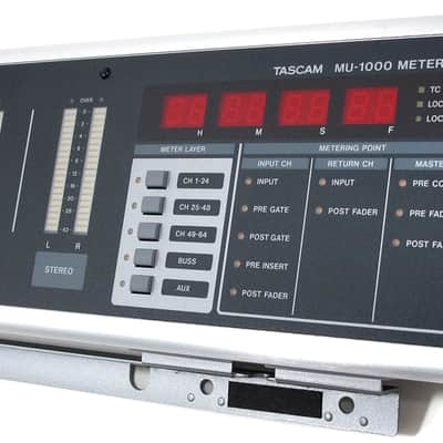 TASCAM MU 1000 Meterbridge Pegelanzeige für DM-3200 DM-4800 / + 1 JAHR GEWÄHR ✅ image 3
