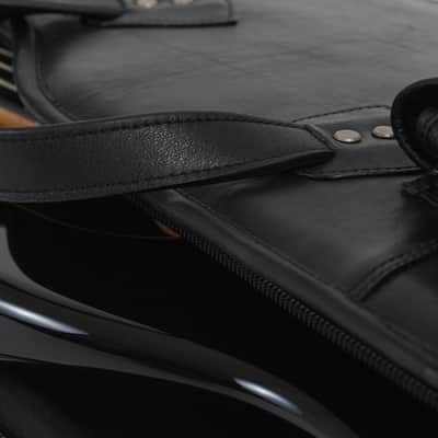 Harvest Fine Leather Black Buffalo Nappa Electric Bass Guitar Gig Bag image 13