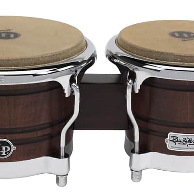 Latin Percussion Richie Gajate-Garcia 7-1/4" & 8-5/8" Bongos - Mavi Satin image 2