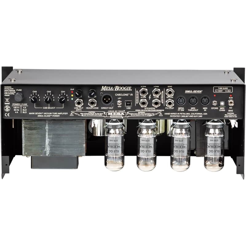 Mesa Boogie Mark VII 3-Channel 90-Watt Rackmount Guitar Amp Head image 2