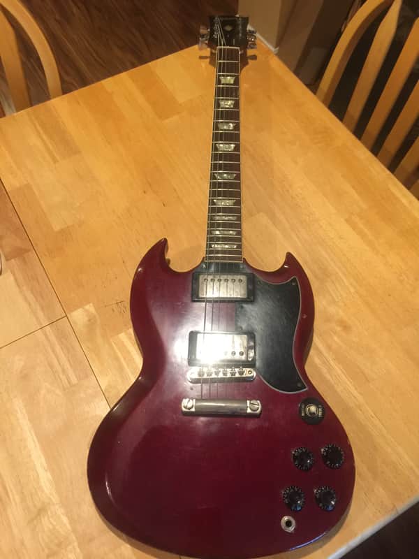 Gibson '61 Reissue SG 1989 cherry image 1