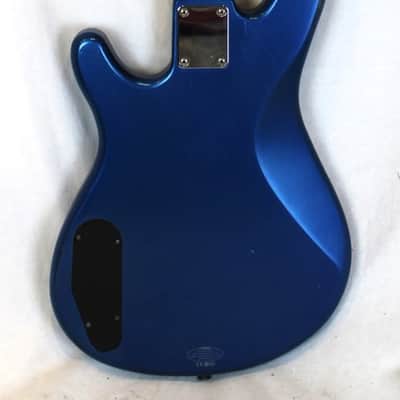 5596 - Metallic Blue Yamaha BB404 Electric 4-String Bass image 2
