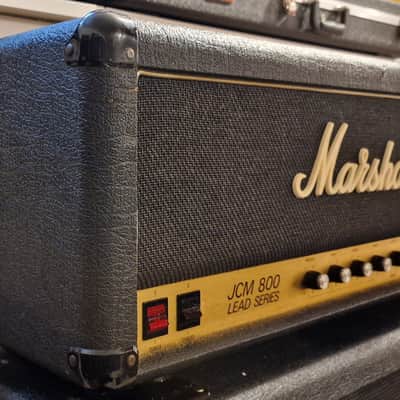 Marshall JCM 800 Lead Series Model 2203 100-Watt Master Volume Head 1989 - Black image 7