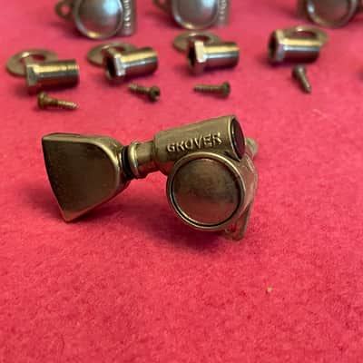 vintage 1970's Grover USA tuners for Gibson Les Paul S1 Marauder es-335 SG 175 Flying V image 12