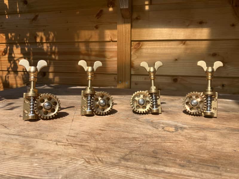 Double Bass Tuning Pegs - SET OF 4 - Rare And Beautiful - Make Me An Offer image 1