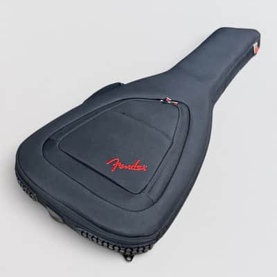 Fender American Acoustasonic Stratocaster USA Acoustic Electric Guitar - Black image 12