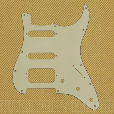 005-4021-049 Genuine Fender H/S/S 3-ply Mint Stratocaster/Fat Strat Pickguard