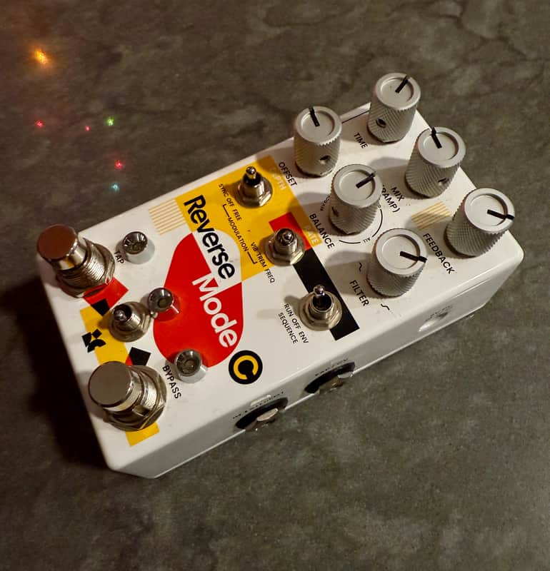 Chase Bliss Audio Reverse Mode C 2023 - White Graphic | Reverb