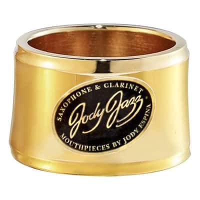 JodyJazz HRT1 Power Ring Ligature & Cap | for HR* Tenor Saxophone Mouthpiece | 24k Gold-Plated image 5