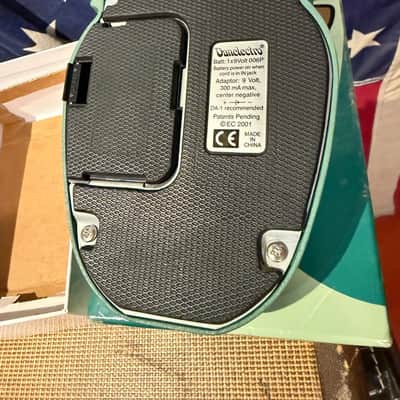 ~1995 Danelectro Back Talk Reverse Delay Green image 3