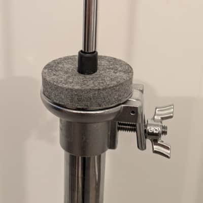 DW DWCP9500TBXF 9000 Series Double-Braced 2 Leg Hi-Hat Stand with Extended Footboard 2010s - Chrome image 9
