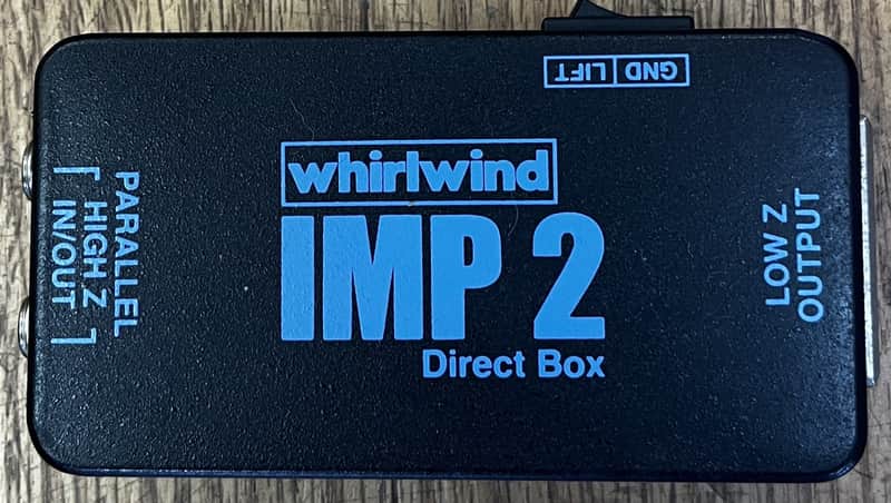 WHIRLWIND IMP 2 PASSIVE DIRECT BOX (USED) image 1