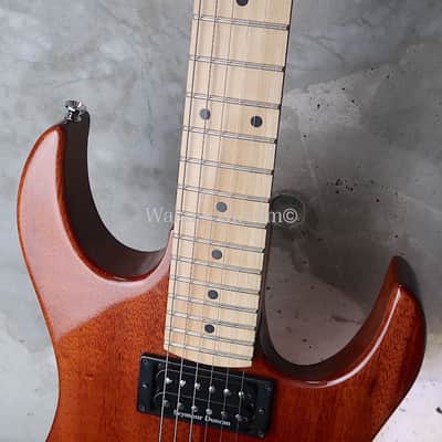 B.C. Rich Gunslinger Mahogany Reverse Head - Natural image 5