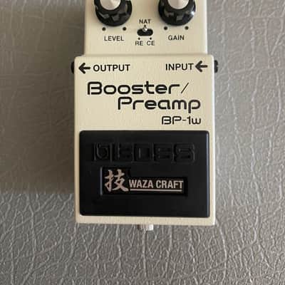Boss BP-1W Booster / Preamp Waza Craft 2023 - Present - White image 5
