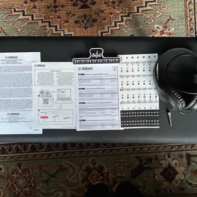 Yamaha P-45 Digital Piano Bundle w/ Bench, Stand, Headphones & Transferable Coverage image 5