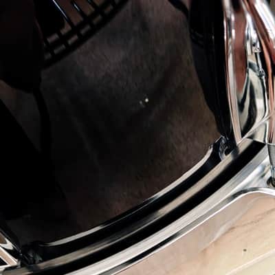 YAMAHA 1980 Recording Custom Snare Drum SD098 - Piano Black Lacquer image 13