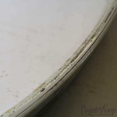 Gretsch 22" 3Ply Maple Bass Drum Hoop/Rim White Duco USA Vintage 50s Broadkaster image 2