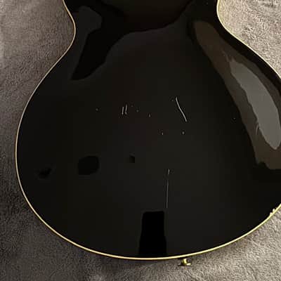 Aria Pro II TA Black ‘N’ Gold Vintage Semi-Hollow Electric Guitar, Early 1980s, Made in Japan image 24