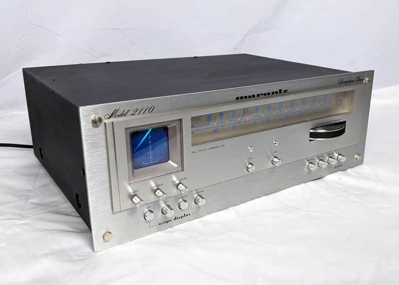 Rare Marantz 2110 AM/FM Stereophonic Tuner w/ Oscilloscope | Reverb