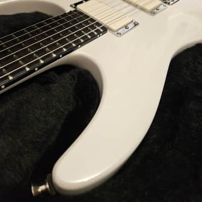 Jackson USA Custom Shop Snow Blind Soloist 2007 Snow White Pearl w/ Hardshell Case image 13