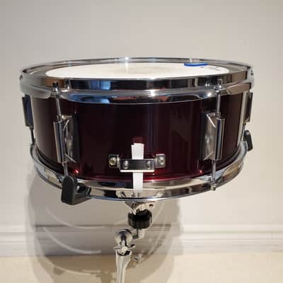 BURGUNDY Snare Drum 14"x5" - Motown 6 Lug - Gorgeous Ultra Clean image 6