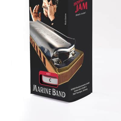 Hohner Marine Band 1896 Harmonica - Minor Tuned, Key of D Minor image 3