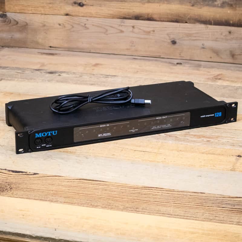 MOTU Midi Express 128 8-in/8-out MIDI Interface with USB Mac