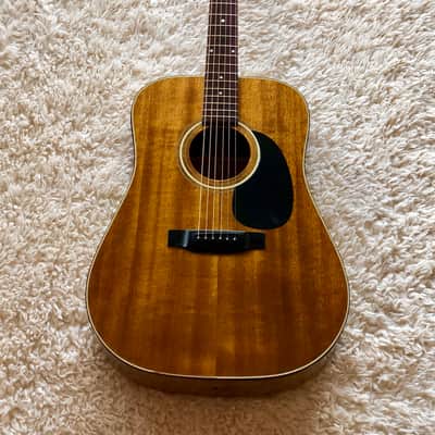 Sigma Martin DM-3M Acoustic Guitar 1980's Natural Mahogany image 11