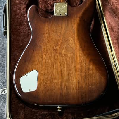1983 Fender Elite Stratocaster Walnut Body & Neck Excellent with Original Case image 11