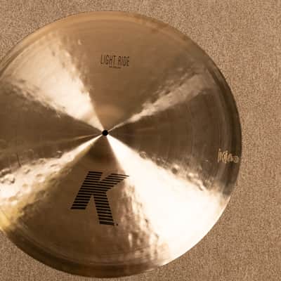 Zildjian 24" K Light Ride Cymbal 3208g image 1