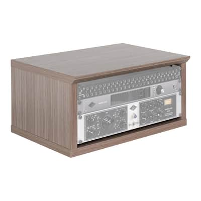 Gator Cases GFW-ELITERK-4U-GRY Elite 4U Desktop Studio Rack in Grey image 1