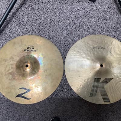 Zildjian 13" K/Z Special Hi-Hat Cymbals (Pair) 1987 - Present - Traditional image 1