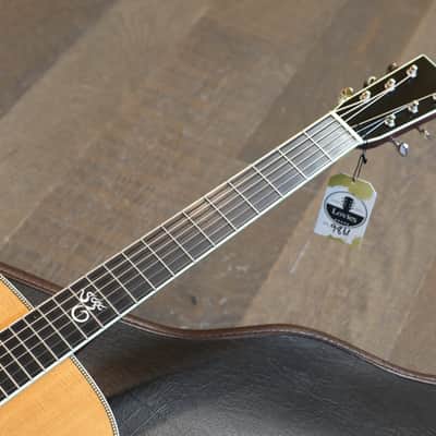 Minty! 2011 Santa Cruz OMG Om Grand Acoustic Guitar Natural + OHSC image 7