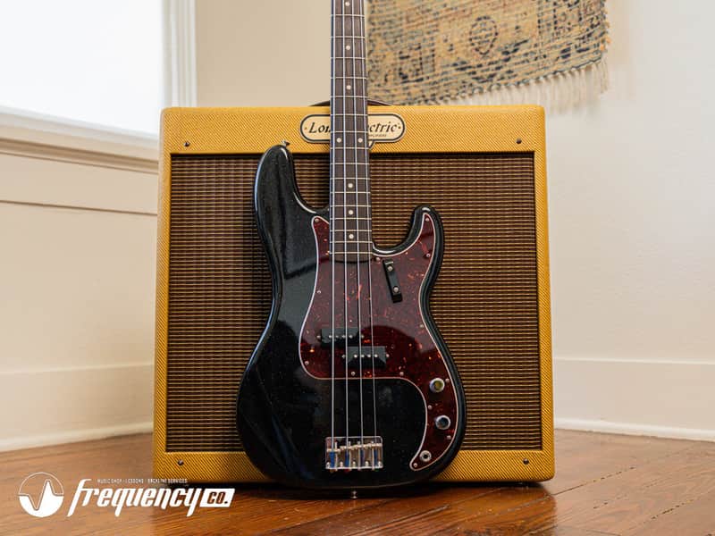 Fender Custom Shop 1970 Precision Bass NOS in Black Sparkle - 2021 image 1