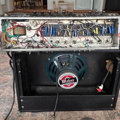 1977-78 Fender Deluxe Reverb • Mercury Magnetics • Weber Ferromax • Serviced • Player’s Amp image 9