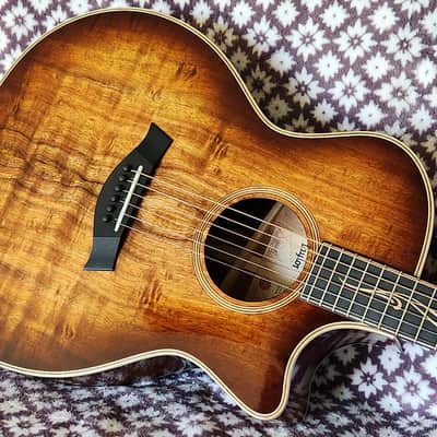 2023 Taylor K24ce - Natural. 2-Piece Back. Near Mint image 9
