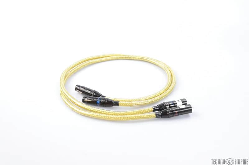 WIRE WORLD Gold Eclipse III 1m XLR Audio Cables Owned by Jerry