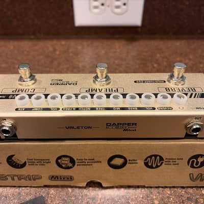 Valeton MES-4 Dapper Mini Multi Effects Strip 2010s - Silver image 4